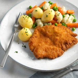 Gebackenes Hühnerbrustfilet
