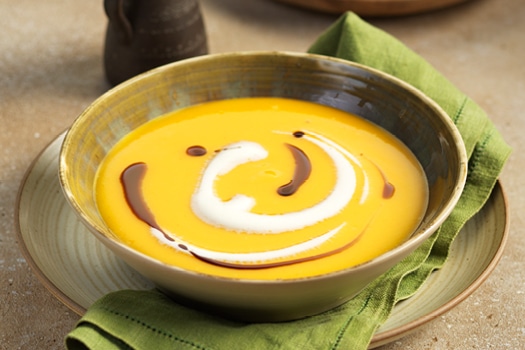 Kürbiscremesuppe