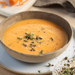 Karottencremesuppe