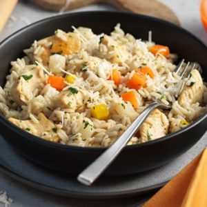Hühnerrisotto