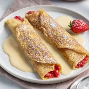 Erdbeerpalatschinken