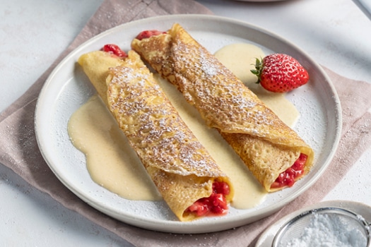 Erdbeerpalatschinken