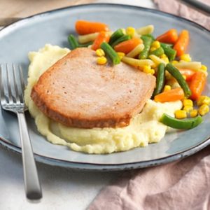 Gebratener Leberkäse