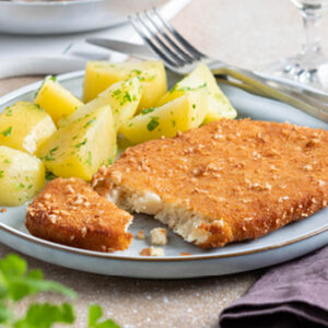 Pastinaken-Kohlrabischnitzel