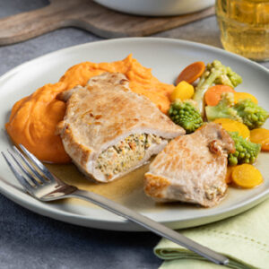 Gefülltes Naturschnitzel