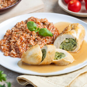 Gefüllte Hühnerbrust