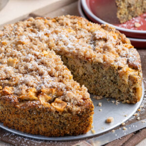 Apfel-Mohn-Streuselkuchen