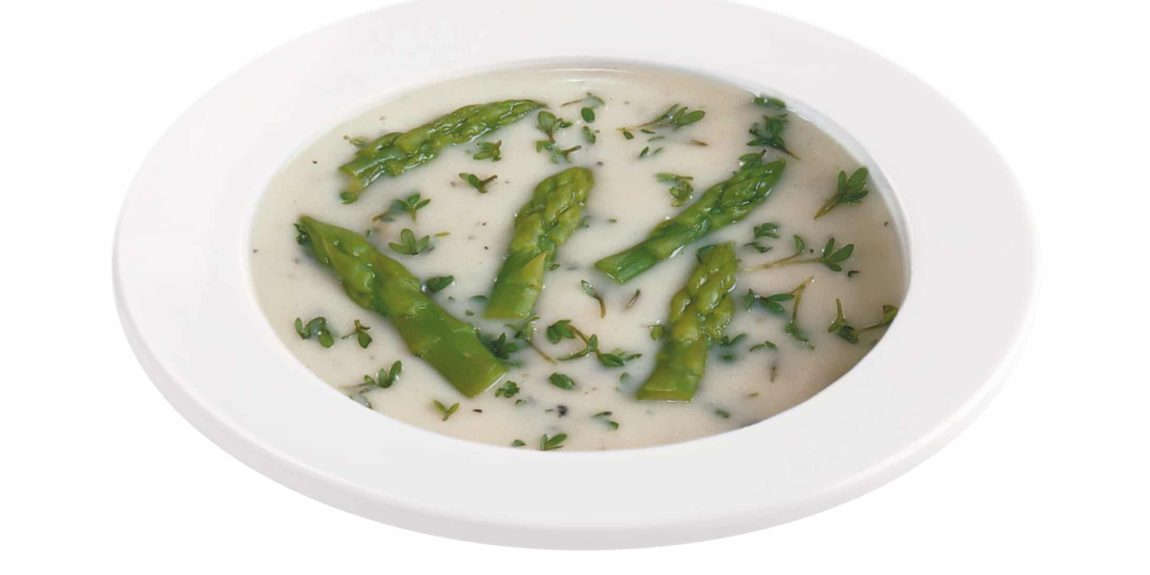 Spargelcremesuppe